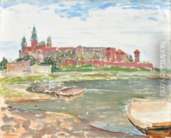 Wawel Oil Painting - Ignacy Pinkas