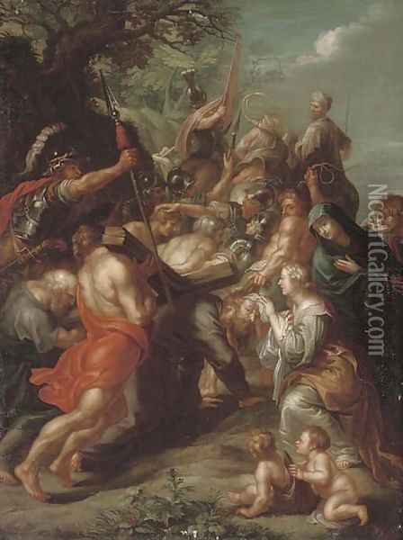 Christ on the Road to Calvary Oil Painting - Sir Peter Paul Rubens
