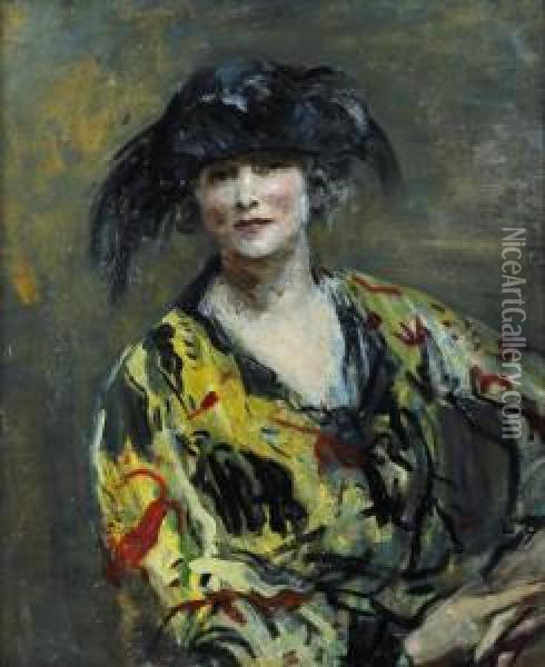 Madame Errasuriz Oil Painting - Ambrose McEvoy