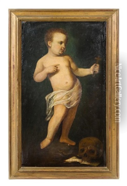 Infant John The Baptist Oil Painting - Pietro (Libertino) Liberi