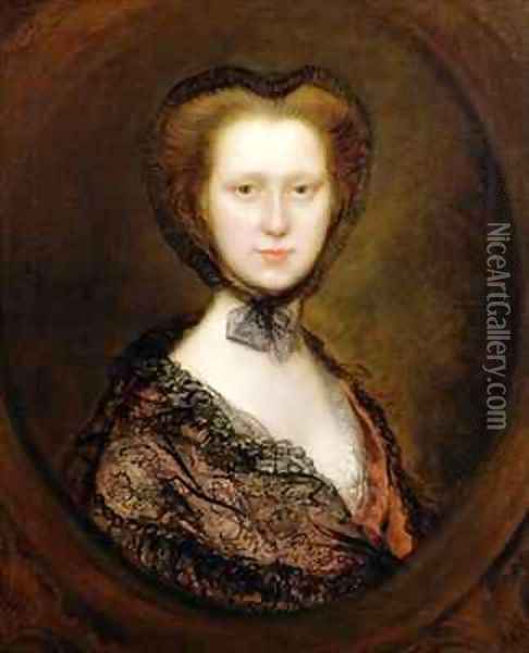 Lady Lucy Boyle 1744-92 Viscountess Torrington Oil Painting - Thomas Gainsborough