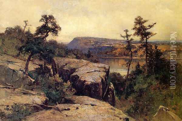 Lake Mohonk Oil Painting - George Henry Smillie