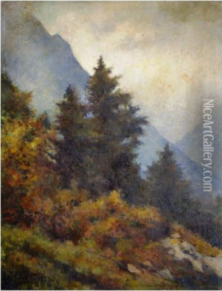 Senza Titolo 1923 Oil Painting - Antonio Salvetti
