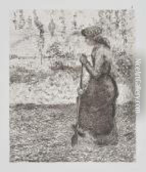 George W. Thornley Oil Painting - Camille Pissarro