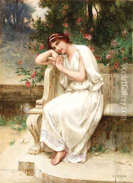 Untitled Oil Painting - Guillaume Seignac