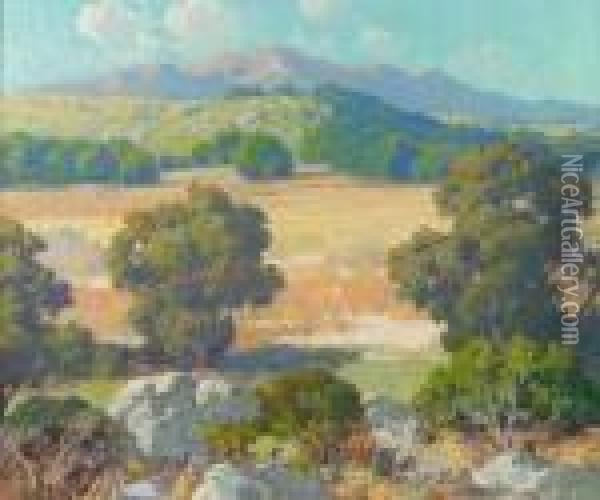 Hubbard's Grove Oil Painting - Maurice Braun