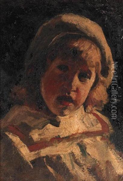 Portrait Of Mary Van Der Weele Oil Painting - Willem de Zwart