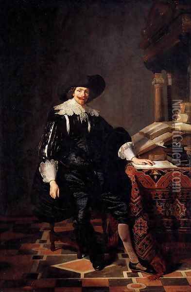 Portrait of a Gentleman 1632 Oil Painting - Thomas De Keyser