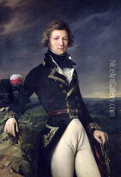 Louis-Philippe d'Orleans (1773-1850) 1834 Oil Painting - Leon Cogniet