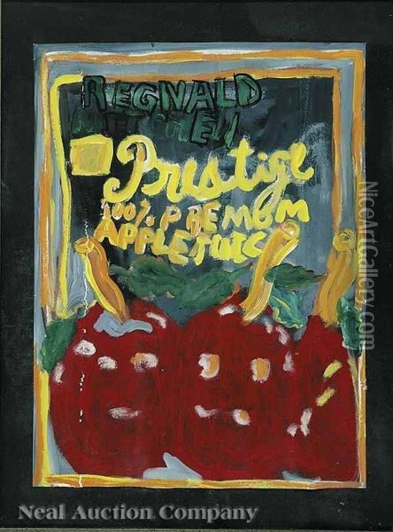 Prestige100% Premium Apple Juice Oil Painting - Reginald Machell