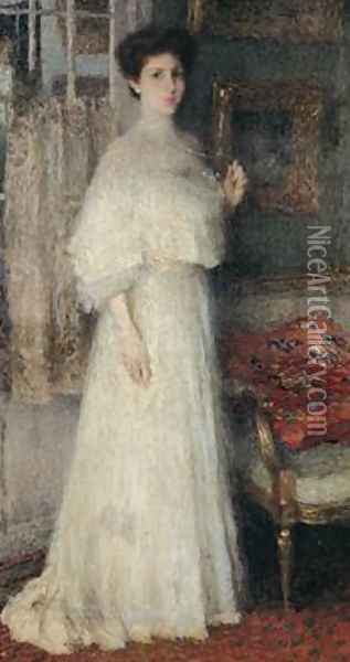 Portrait of Madame Masson Oil Painting - Ernest Masson