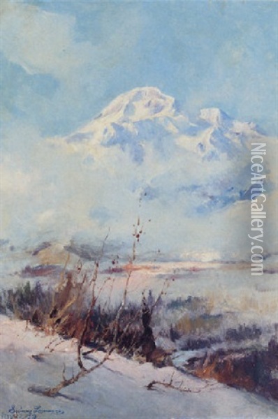Mt. Mckinley Oil Painting - Sydney Mortimer Laurence