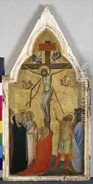 The Crucifixion Oil Painting - Bernardo Daddi
