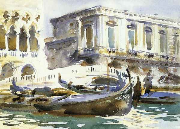 Venice The Prison Oil Painting - John Singer Sargent