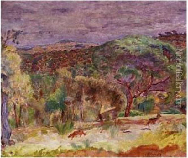 Le Ravin Oil Painting - Pierre Bonnard
