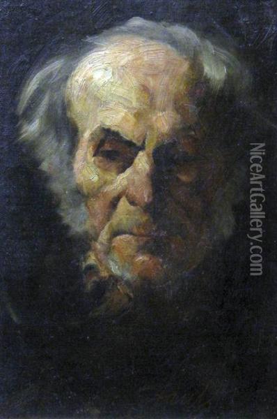 Bildnis Eines Alteren Herrn Oil Painting - Georg Jauss