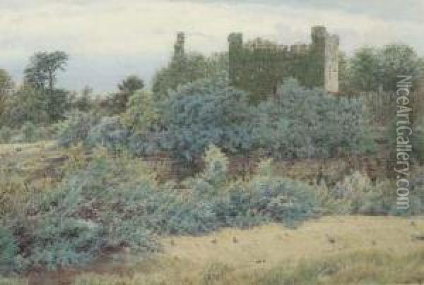 At Bywell, Northumberland Oil Painting - George Price Boyce