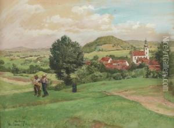 Albert (deutscher Maler Undgraphiker Oil Painting - Albert Lang