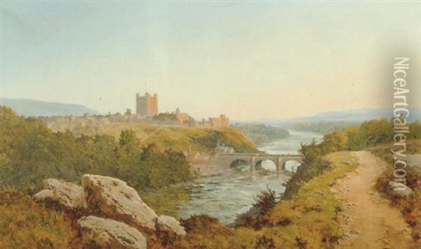 A View Of Richmond Oil Painting - Edward H. Niemann