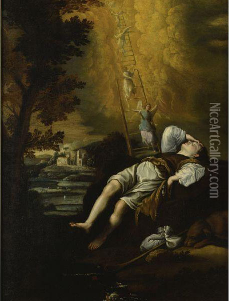 Jacob's Dream Oil Painting - Domenico Fetti