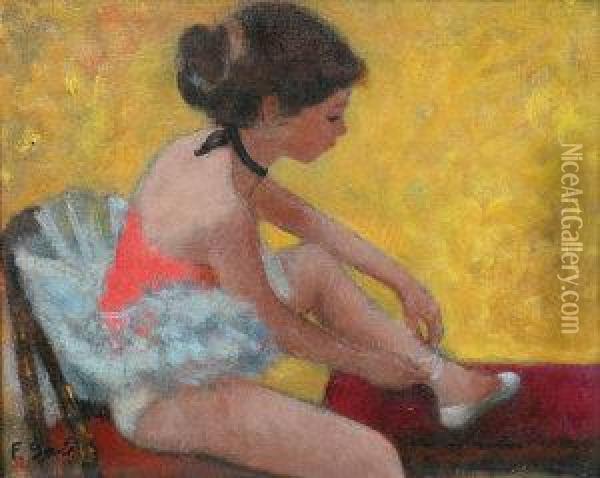 Jeune Danseuse Oil Painting - Karl Francis Bantzer