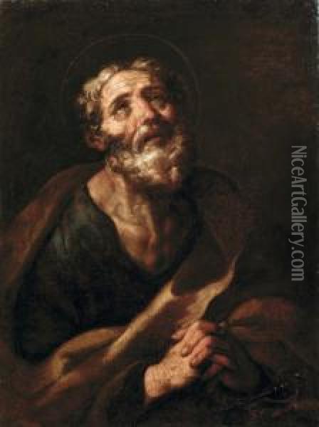 Pentimento Di San Pietro Oil Painting - Nunzio Rossi