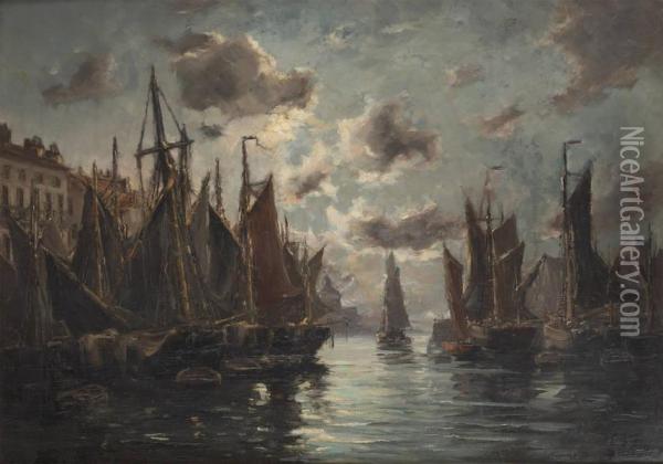 Marine Oil Painting - Henri Arden