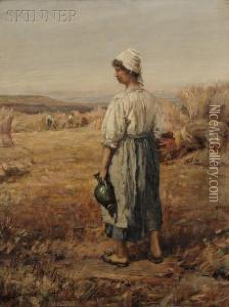 Headed For The Field Oil Painting - William Preston Phelps