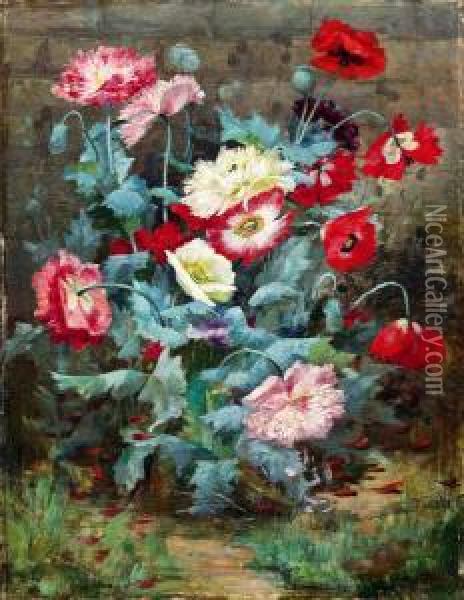 Blumen Oil Painting - Juliette Wytsman