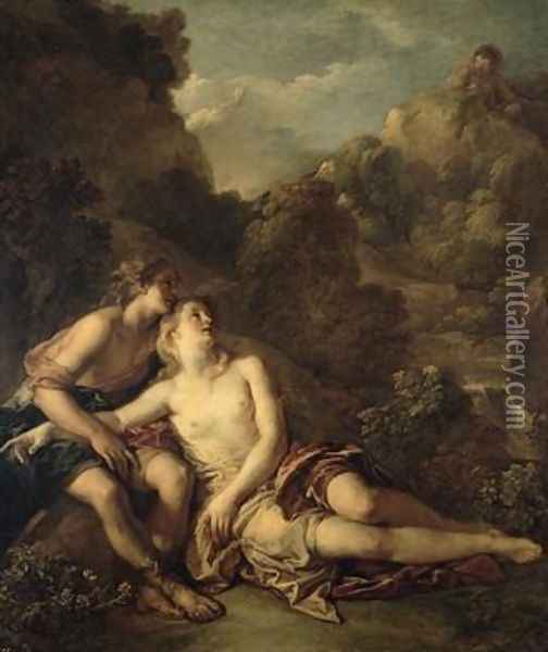 Acis and Galatea Oil Painting - Charles de Lafosse