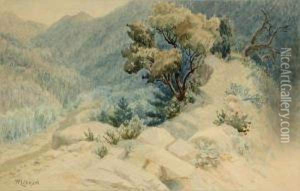 Mountain Oil Painting - William Lee Judson