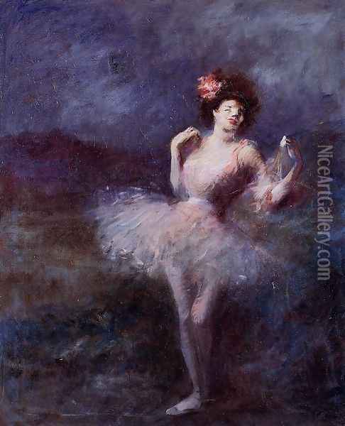 Dancer Oil Painting - Jean-Louis Forain
