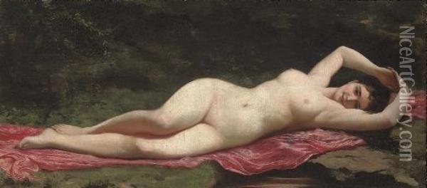 Venus Oil Painting - Laguillermie, Frederic Auguste