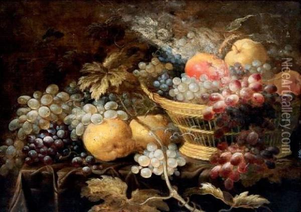 Nature Morte Aux Fruits Oil Painting - Cornelis Cruys