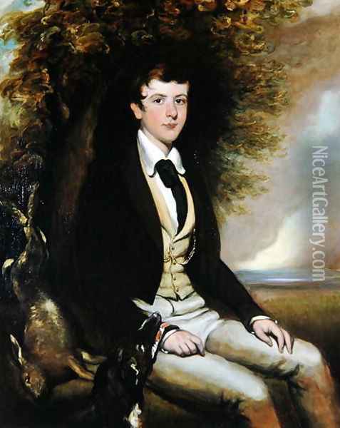 Lord Edward Fitzalan Howard, 1839 Oil Painting - H. Smith