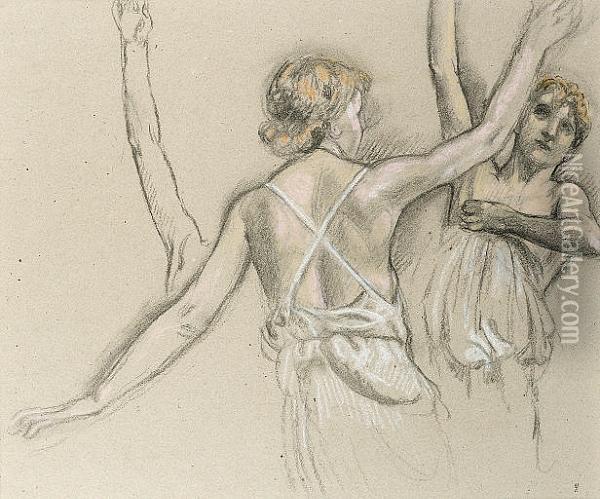 Ballet Dancers Oil Painting - Maurice Denis