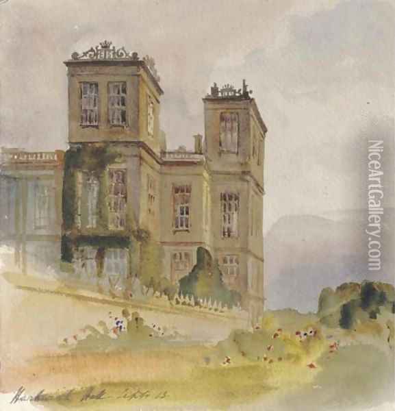 Thornbury Castle, Gloucestershire Oil Painting - Harriet Cheney