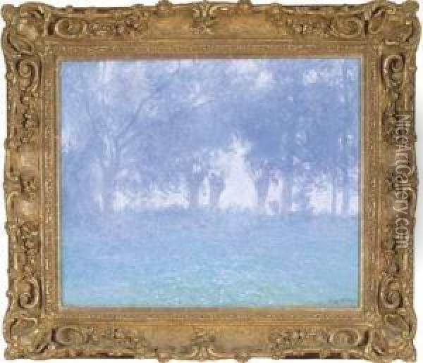 Morning Mists Oil Painting - Guy Rose