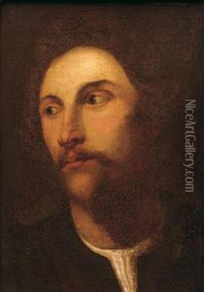Ritratto Di Giovane Oil Painting - Tiziano Vecellio (Titian)