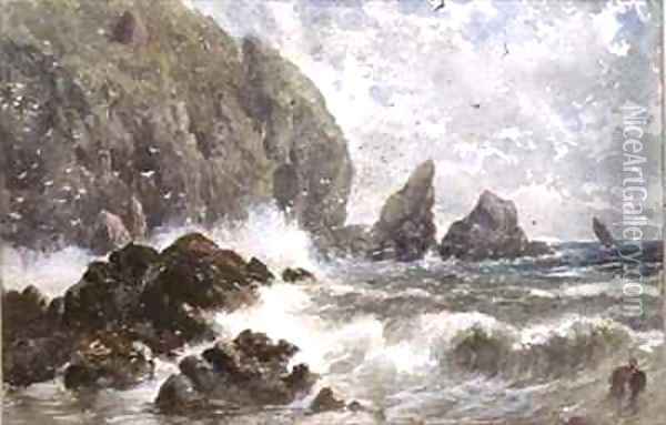 Coast Scene Oil Painting - Samuel Bough