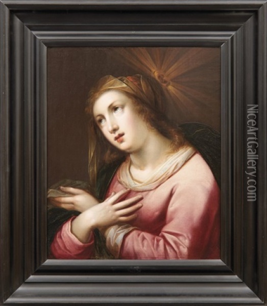 Die Busende Maria Magdalena Oil Painting - Gortzius Geldorp