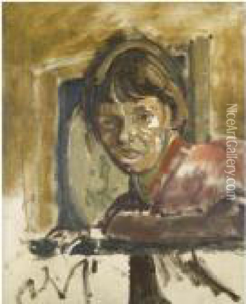Cicely Hey Oil Painting - Walter Richard Sickert
