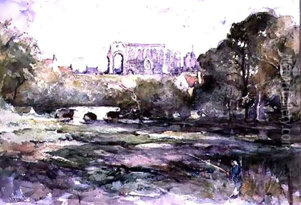 Malmesbury Oil Painting - Francis Abel William Taylor Armstrong