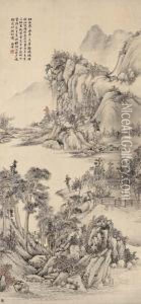 Landscape Oil Painting - Fang Shishu