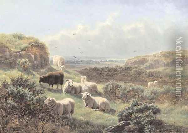 Morning in Bidston Oil Painting - William Watson