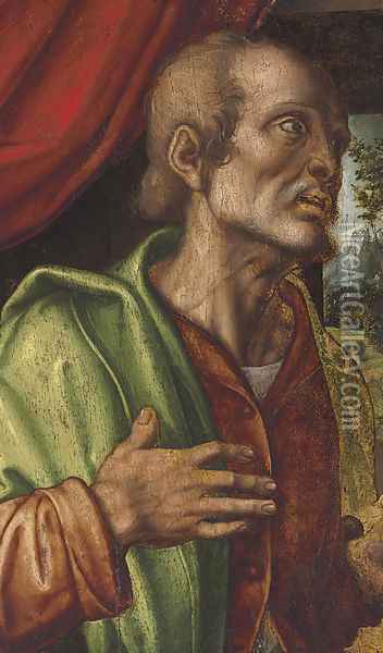 A male saint Oil Painting - Northern-Italian School