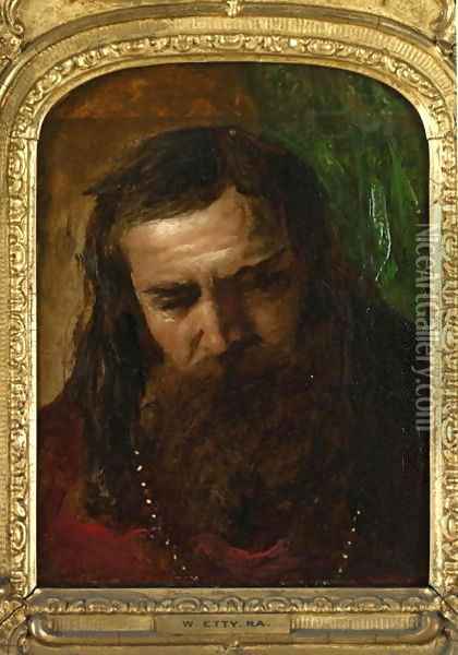 Portrait of a Man Oil Painting - William Etty