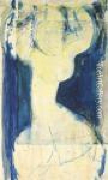 La Grande Caryatide Oil Painting - Amedeo Modigliani