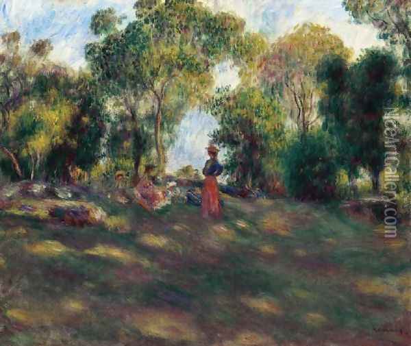 Landscape10 Oil Painting - Pierre Auguste Renoir