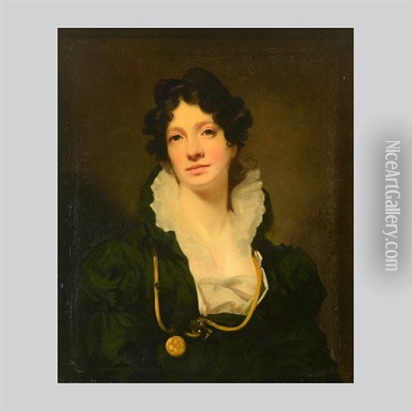 Portrait Of Mrs. James Smith Of Jordanhill Oil Painting - Sir Henry Raeburn